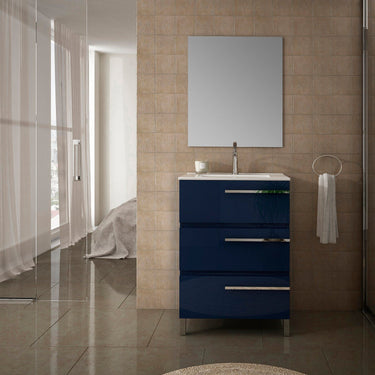 Eviva Olivia 24 inch Free standing Bathroom Vanity Vanity Eviva Marino Blue